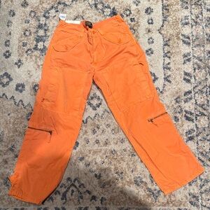 Ralph Lauren Men's Vibrant Orange Cargo Pants